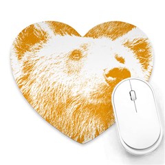 Bear Heart Mousepads by snowwhitegirl