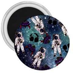 Astronaut Space Galaxy 3  Magnets by snowwhitegirl