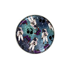 Astronaut Space Galaxy Hat Clip Ball Marker (10 Pack) by snowwhitegirl