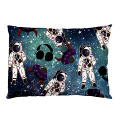 Astronaut Space Galaxy Pillow Case by snowwhitegirl