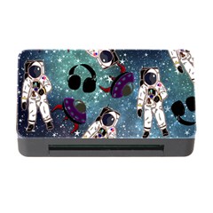 Astronaut Space Galaxy Memory Card Reader With Cf by snowwhitegirl