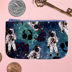 Astronaut Space Galaxy Large Coin Purse by snowwhitegirl