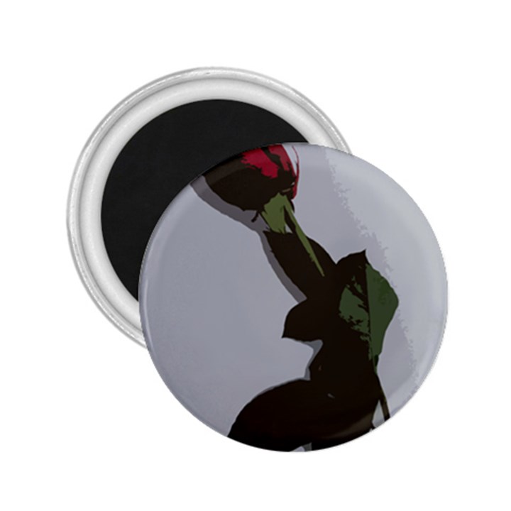 Red Rose 2.25  Magnets