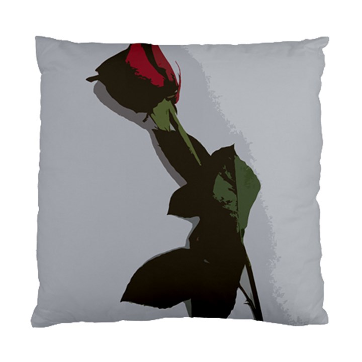 Red Rose Standard Cushion Case (Two Sides)