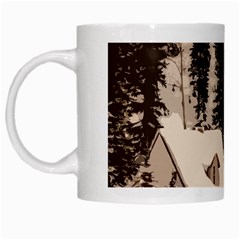 Cottage White Mugs