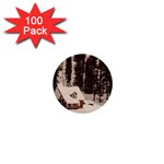 Cottage 1  Mini Buttons (100 pack)  Front