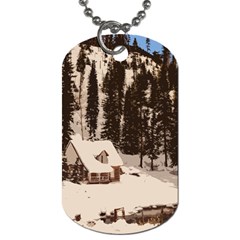 Cottage Dog Tag (one Side) by snowwhitegirl