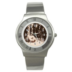 Cottage Stainless Steel Watch by snowwhitegirl