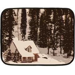 Cottage Fleece Blanket (mini) by snowwhitegirl