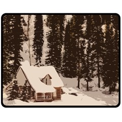 Cottage Fleece Blanket (medium)  by snowwhitegirl