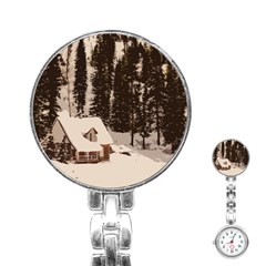 Cottage Stainless Steel Nurses Watch by snowwhitegirl