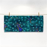 Peacocks Hand Towel Front