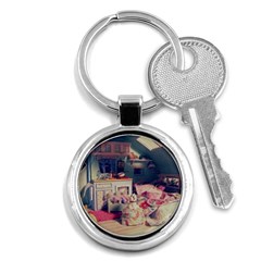 Caravan Key Chains (Round) 