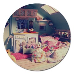 Caravan Magnet 5  (round) by snowwhitegirl