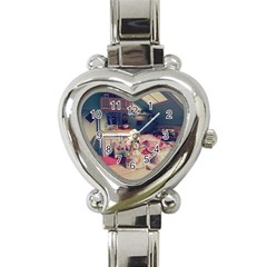 Caravan Heart Italian Charm Watch by snowwhitegirl