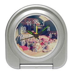 Caravan Travel Alarm Clock by snowwhitegirl