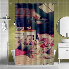 Caravan Shower Curtain 48  x 72  (Small) 