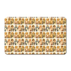 Victorian Girl Labels Magnet (rectangular) by snowwhitegirl