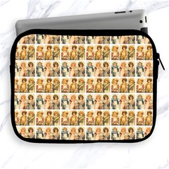 Victorian Girl Labels Apple Ipad 2/3/4 Zipper Cases by snowwhitegirl