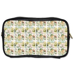 Victorian Flower Labels Toiletries Bag (two Sides) by snowwhitegirl