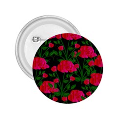 Roses At Night 2 25  Buttons by snowwhitegirl