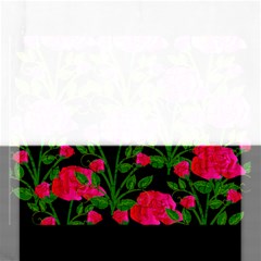 Roses At Night Rectangular Jigsaw Puzzl by snowwhitegirl