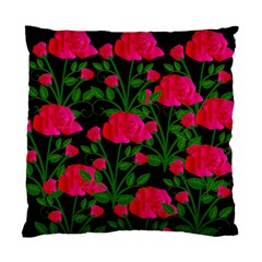 Roses At Night Standard Cushion Case (two Sides) by snowwhitegirl