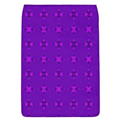 Bold Geometric Purple Circles Removable Flap Cover (S)