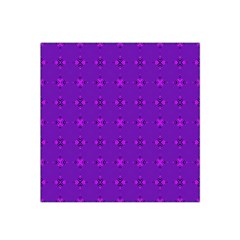 Bold Geometric Purple Circles Satin Bandana Scarf by BrightVibesDesign