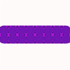 Bold Geometric Purple Circles Large Bar Mats