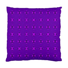 Bold Geometric Purple Circles Standard Cushion Case (One Side)