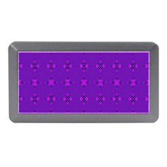 Bold Geometric Purple Circles Memory Card Reader (Mini)