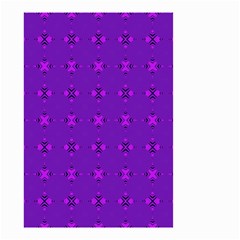 Bold Geometric Purple Circles Small Garden Flag (two Sides) by BrightVibesDesign