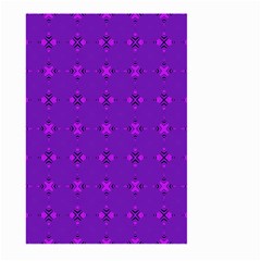 Bold Geometric Purple Circles Large Garden Flag (two Sides) by BrightVibesDesign