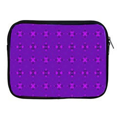 Bold Geometric Purple Circles Apple iPad 2/3/4 Zipper Cases