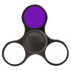 Bold Geometric Purple Circles Finger Spinner