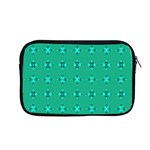 Modern Bold Geometric Green Circles Sm Apple MacBook Pro 13  Zipper Case Front