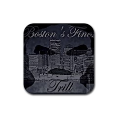 2451 Trill Cover Final Rubber Coaster (square)  by RWTFSWIMWEAR