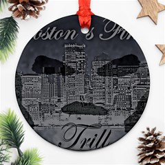 2451 Trill Cover Final Round Ornament (two Sides) by RWTFSWIMWEAR