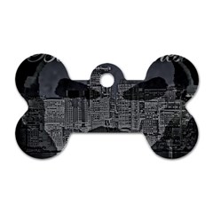 2451 Trill Cover Final Dog Tag Bone (two Sides) by RWTFSWIMWEAR