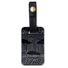 2451 Trill Cover Final Luggage Tags (one Side)  by RWTFSWIMWEAR