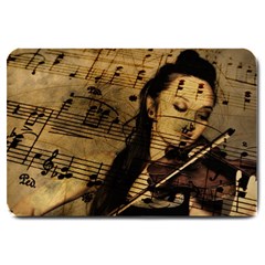 Violin Girl Large Doormat 