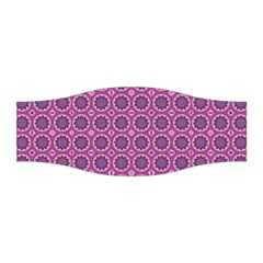 Floral Circles Pink Stretchable Headband by BrightVibesDesign