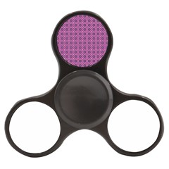 Floral Circles Pink Finger Spinner by BrightVibesDesign