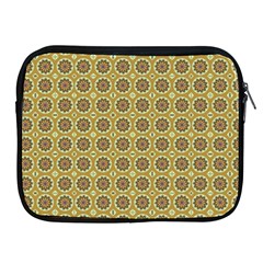 Floral Circles Yellow Apple Ipad 2/3/4 Zipper Cases by BrightVibesDesign