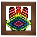 Hamsa of God Framed Tiles Front