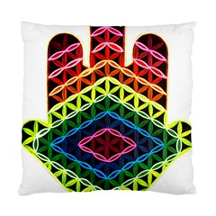 Hamsa Of God Standard Cushion Case (two Sides) by CruxMagic