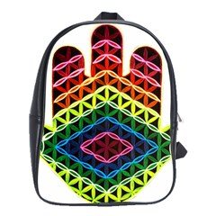 Hamsa Of God School Bag (large) by CruxMagic