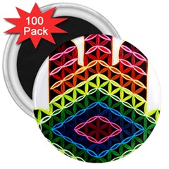 Hamsa 3  Magnets (100 Pack) by CruxMagic