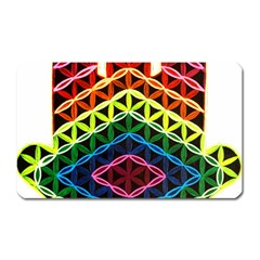 Hamsa Magnet (rectangular) by CruxMagic